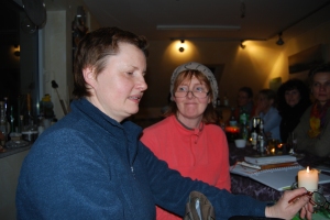 Heike Vullriede rechts mit Katharina Iglinski (Foto: Gaby Eggert)